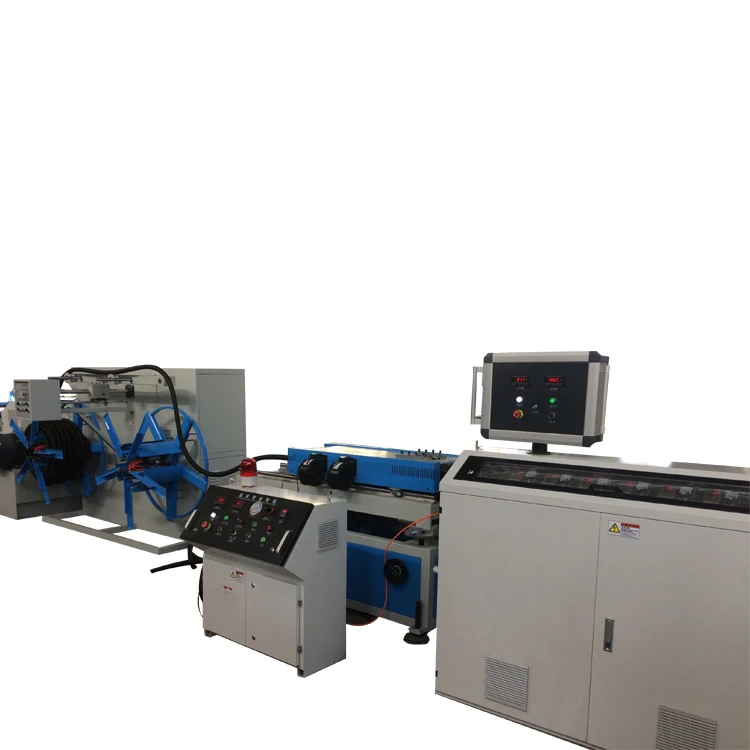 PE ,PVC single wall corrugated pipe extrusion line