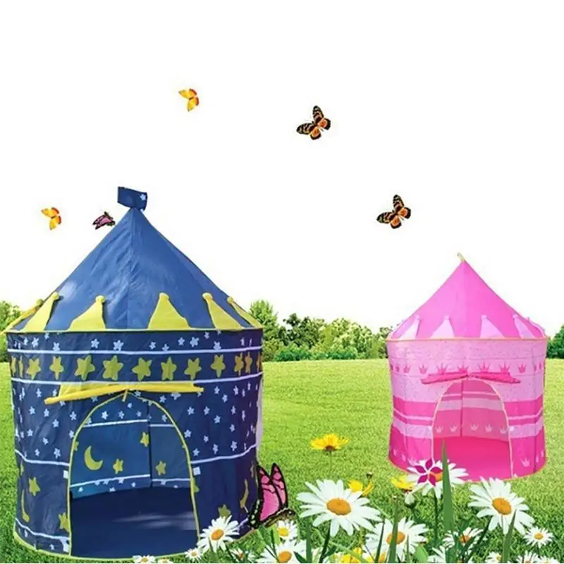 Outdoor Baby Boys Girls Children Princess Castle Teepee Pop-Up Toy Tents Indoor House Play Kids Tent