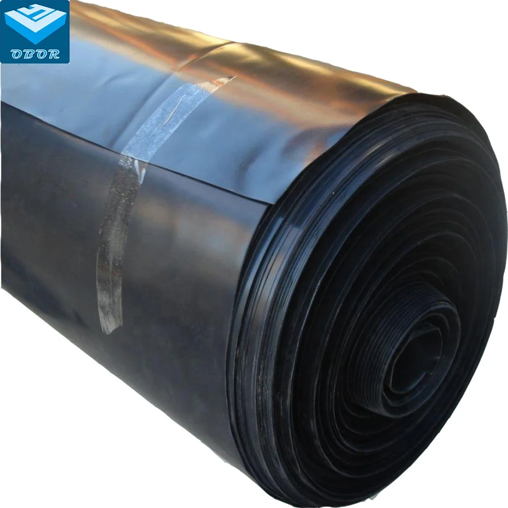 HDPE ldpe lldpe geomembrane membrane sheets fish farming pond liners factory wholesale supply