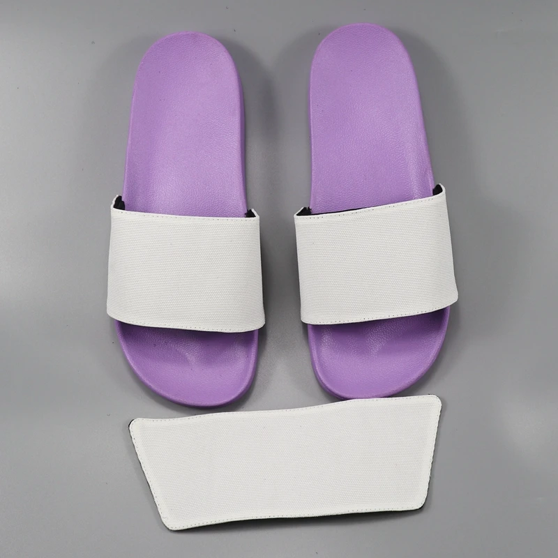 kids plain blank slides for sublimation, adult and children removable straps slippers sublimation blanks products
