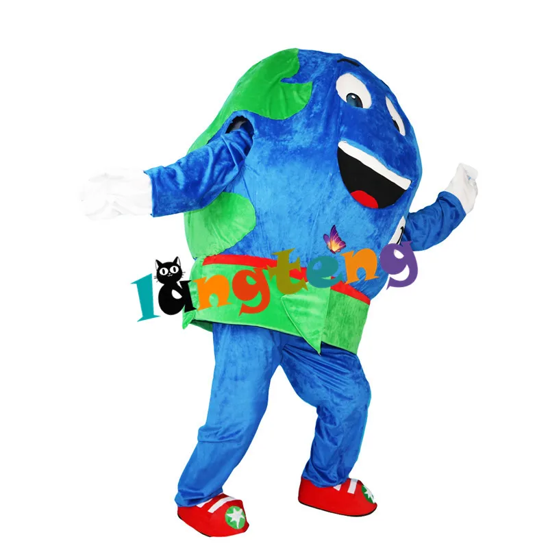 828 Custom Made Adult Cosplay Earth Planet Globe Fancy Dress Mascot Costumes