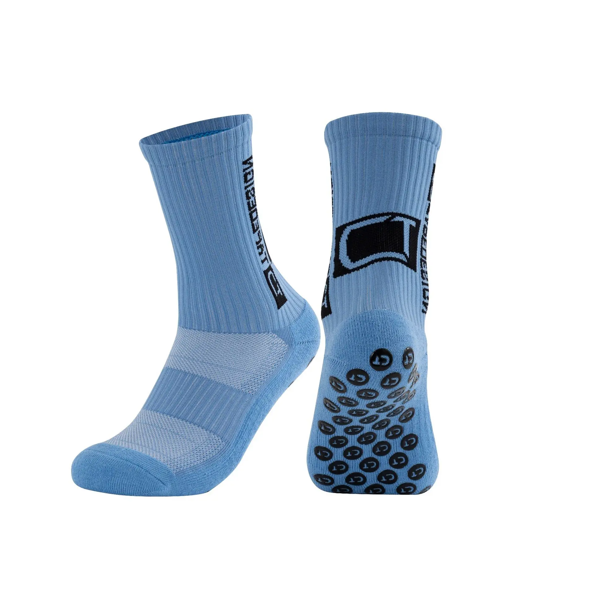 Wholesale Anti Slip Sock Non Slip Soccer Sport Football Sports Grip Socks For Men