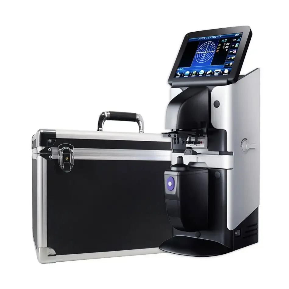SJ Optics China smart lensmeter auto lensometer digital focimeter opththalmic optometry lens meter optical equipment