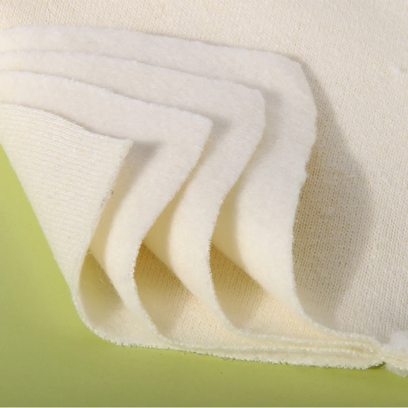 Babyshow RTS 13.5*35CM Organic Bamboo Hemp Inserts 4 Layers Natural Eco-friendly Cloth Diaper Inserts Washable Nappy Booster