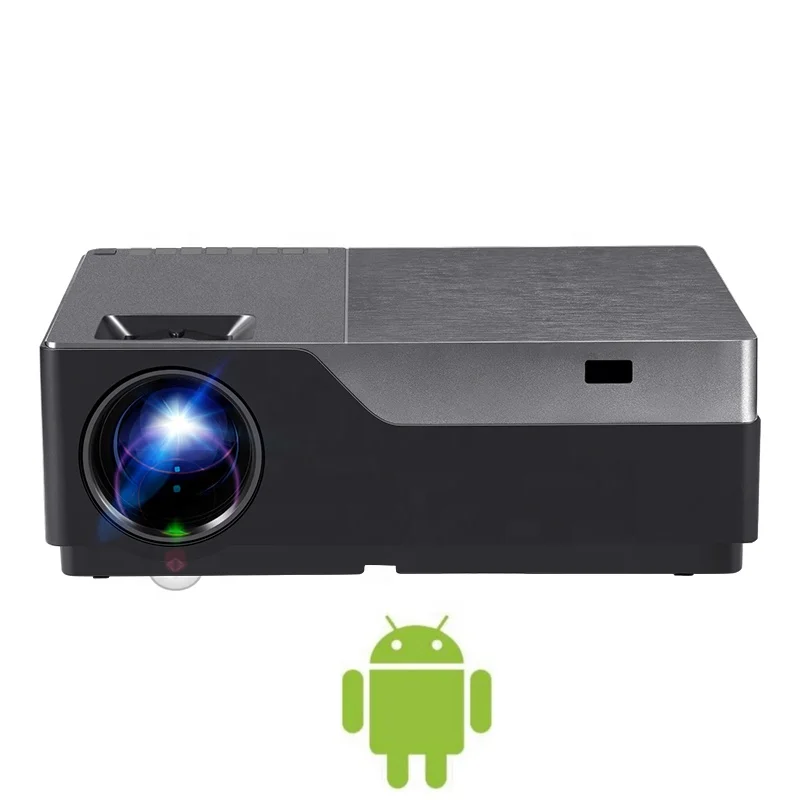  Aliexpress Горячая Распродажа AUN Android 8 0 M18UP Full HD проектор разрешение 1920x1080P. 3d-домашний кинотеатр с поддержкой 4K office. VGA