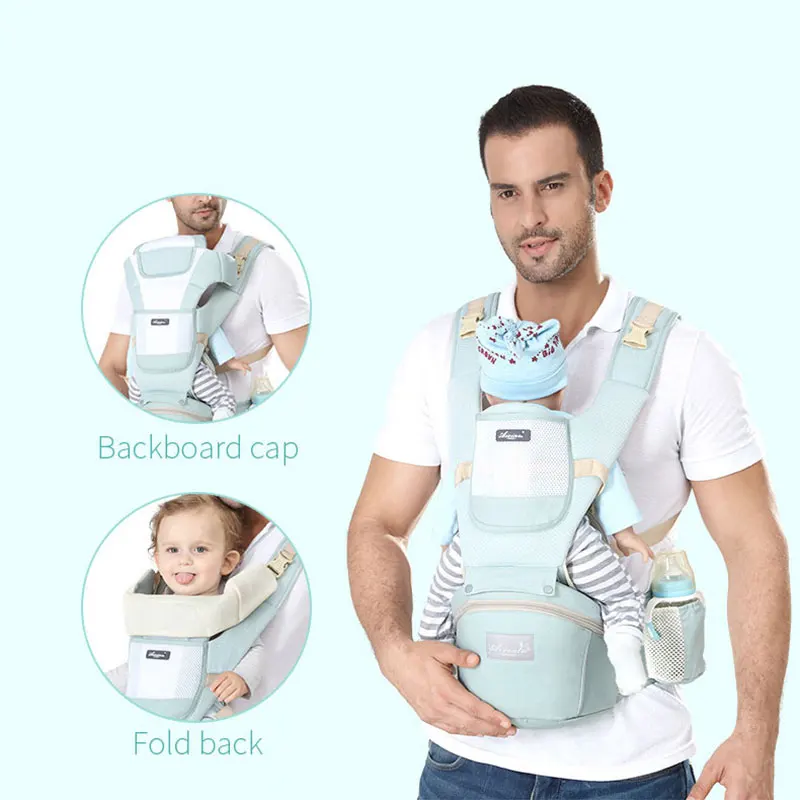 
Multi-functional Breathable Baby backpack Carrier for Newborns baby Hip seat carrier 