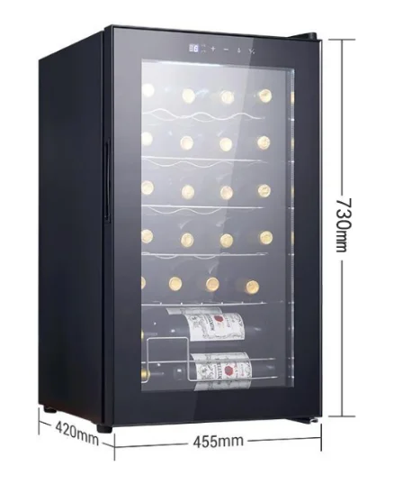 Kenkuhl 24 bottles freestanding Wine Cooler single zone wine refrigerator