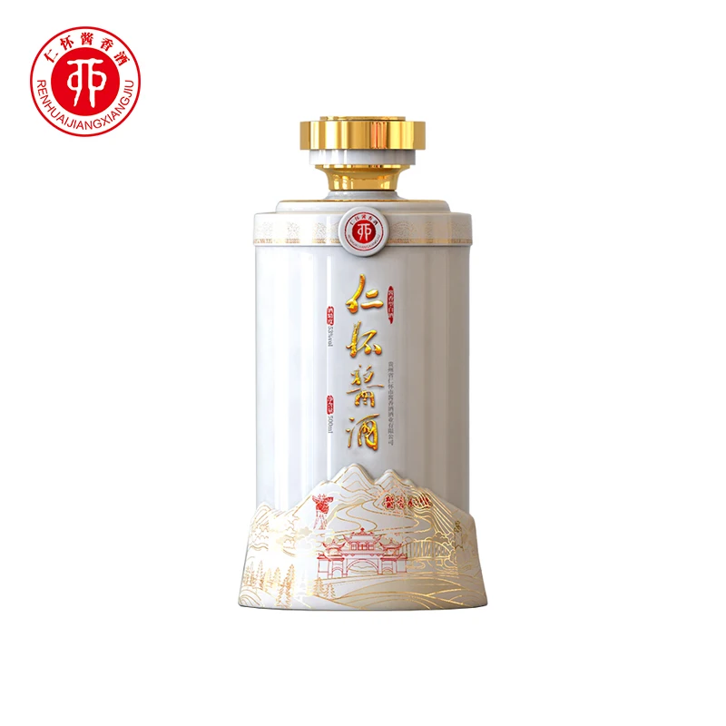 Custom Packaging Hot Liquor Gift Box For Chinese Baijiu Wine 53% Variety 500ml White Spirit