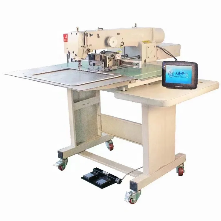 Wholesale Cheap Price Automatic Computerized programmable Pattern shoe leather industrial Sewing Machine