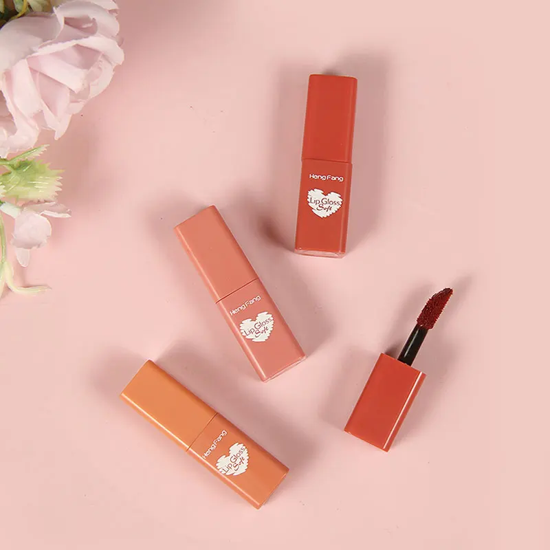 H7049  Mini Cute Size Waterproof Long-lasting 3 color Gift-Set Cosmetics Makeup lip Tint lip gloss set