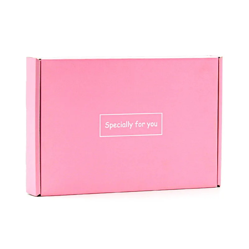 OEM Caja De Embalaje De Papel Postage Biodegradable Clothe Cardboard Clothes Corrugated Paper Boxes Clothing Gift Box Packaging
