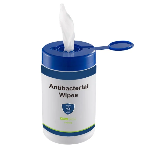 Private Label Hot Sales Nonwoven 70 70% 75% Isopropyl Wet Wipes For UK USA NZ Australia UAE Dubai Canada Amazon Ebay Market