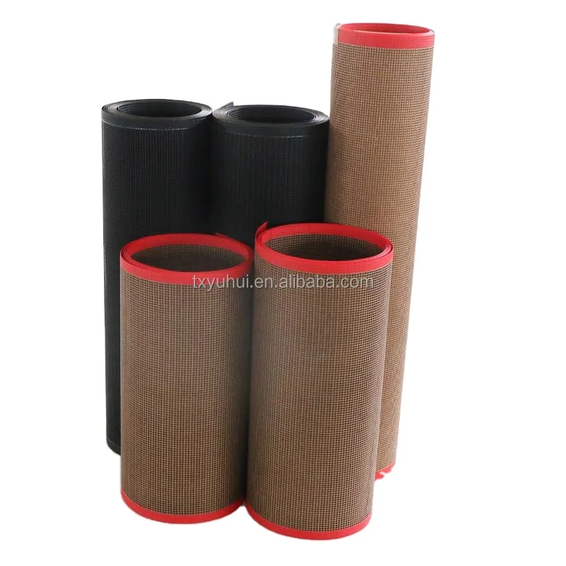 Microwave dryer belt Food Grade PTFE Fiberglass Mesh Conveyor Belt