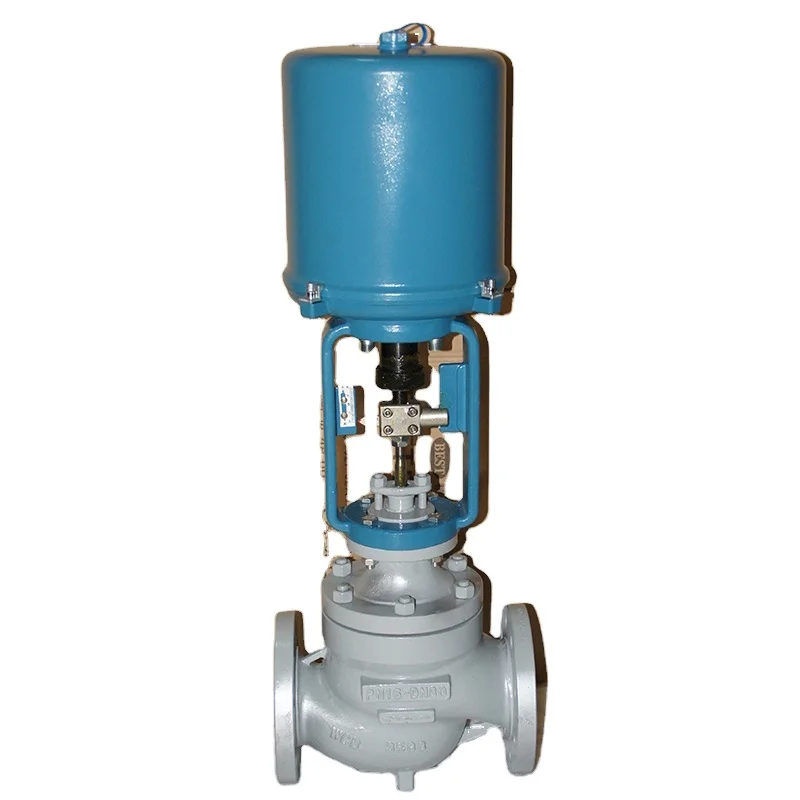 Valve supplier T256 Carbon Steel  Electronic Electric Single Sealing New Sleeve Regulating Control Valve