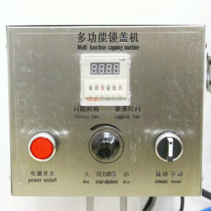 Semi automatic glass jar capping machine,bottle capper