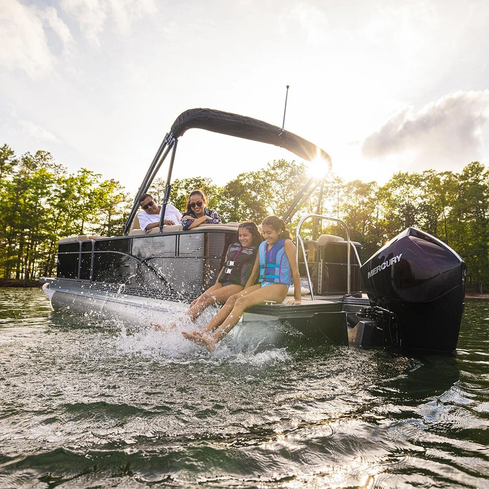 Aluminum Pontoon Boat for Party Christmas Hot Sale