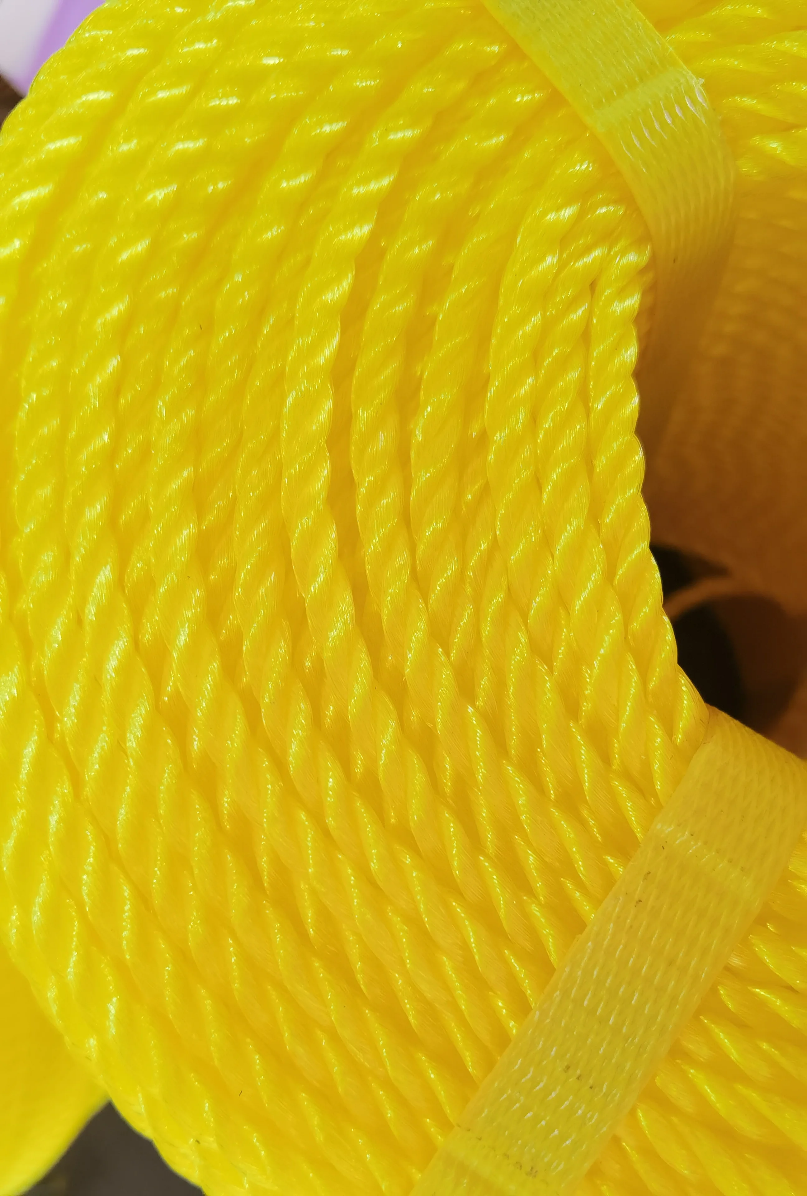 Rope supplier High strength twisted polysteel boat rope mooring rope for sales