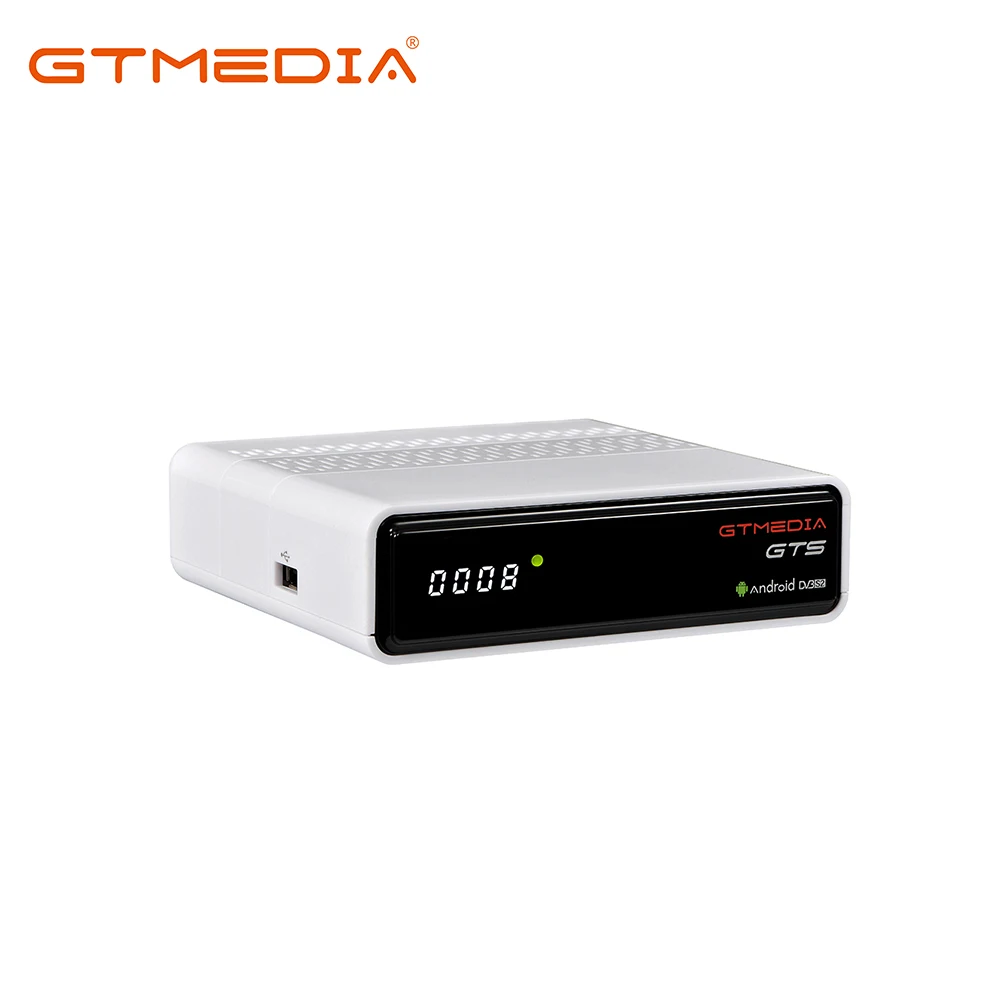 
Cccam PowerVu GT Media GTS Android 6.0 TV Box Digital DVB-S2 Satellite Receiver 