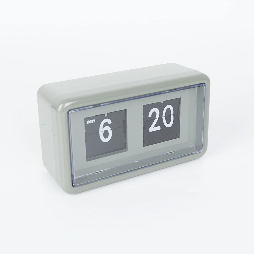 2020 The Best Gift For Business Men Office Calendar Auto Flip Clock