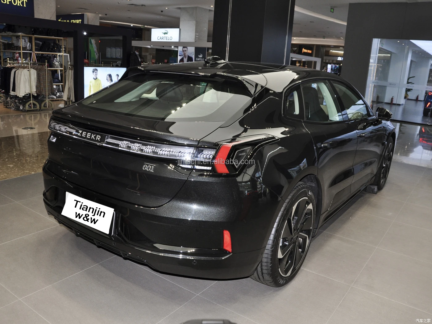 Zeekr 001 WE model eec l7e electric vehicle city car electric vehicles for adults 4 wheel