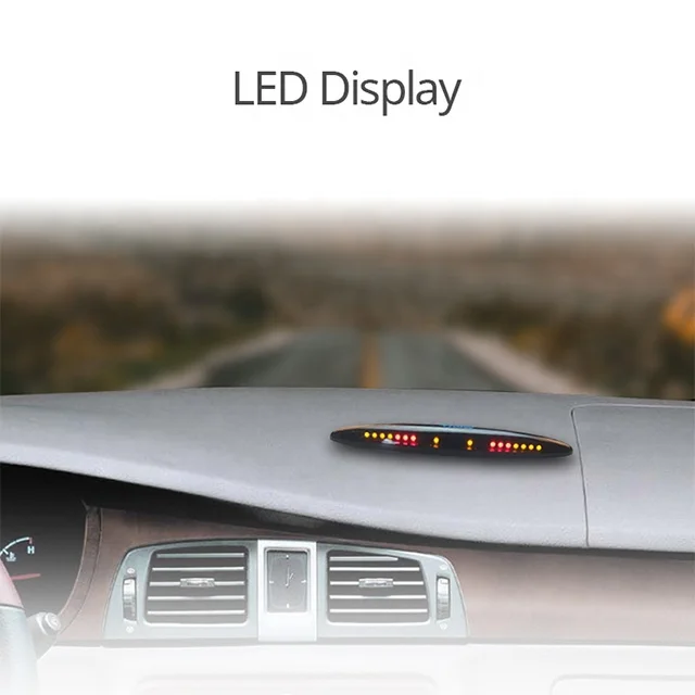 OE Grade Universal Car Front Parking Sensor 4 sensors with GPS Speed Sensor Car Reversing Aid