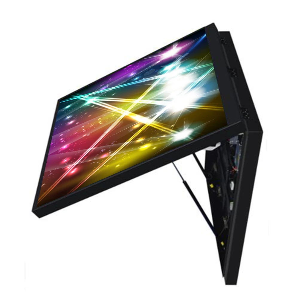 Outdoor Customized  P4 P5 P6.67 Advertising LED Display Screen Double Sided Screen for Advertisement