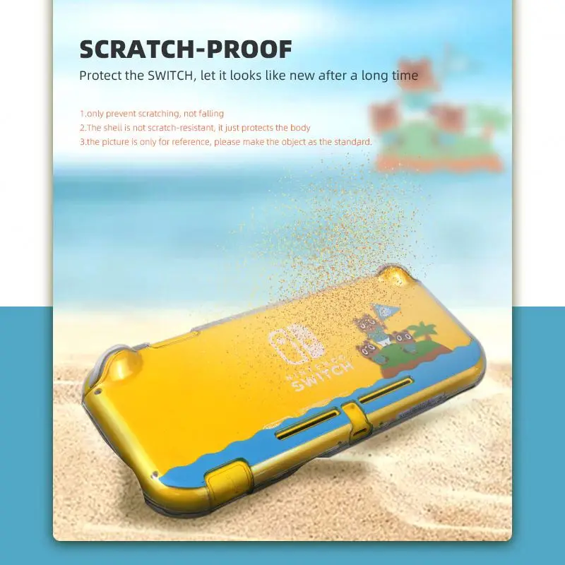 Amazon Hot Sale Protective Hard PC Clear Case For Nintendo Switch Lite Game Shockproof Anti-scratch Custom