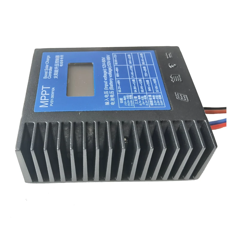 10A MPPT Boost солнечный заряд контроллера 48 В/60 В/72 В напряжение батареи 380 Вт Максимальная мощность
