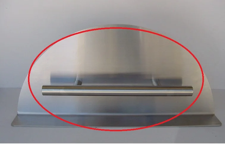 Single side door handle ST-J012H stainless steel 304 handle for wood door or steel oven door