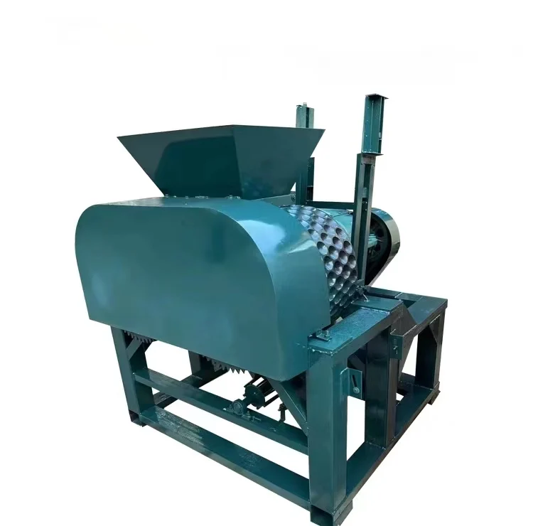 Hot sale Double Rollers Coconut Coal Ball Pressing Maker Machine Charcoal Dust Briquette Ball Press Moulding Making Machine