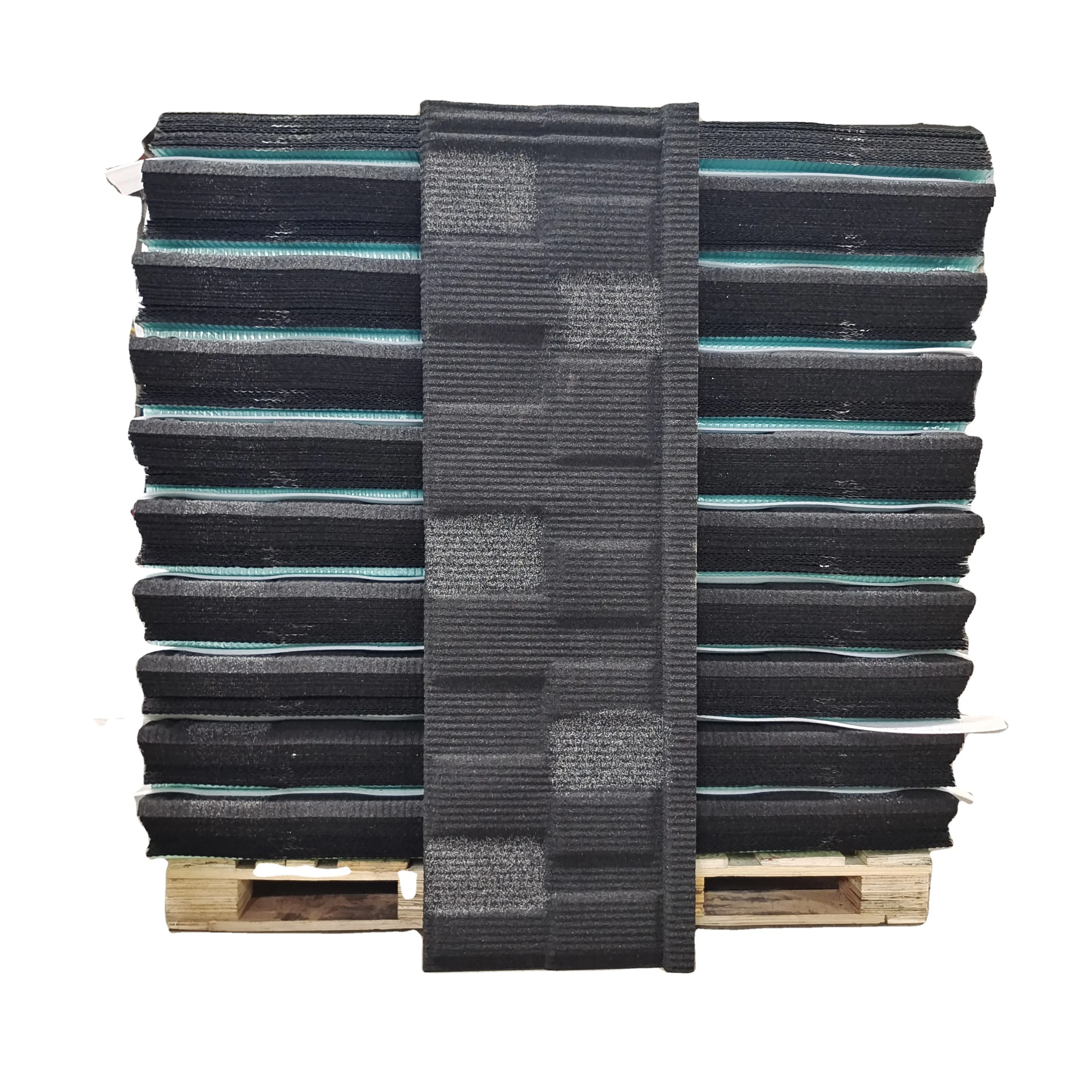 0.3mm Thick Fiber Cement Roofing Sheet Artificial Synthetic Thatch Installed With Roofing Accessories