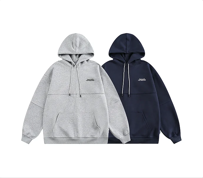 French terry 450gsm hoddie custom Logo 380 500 Gsm heavyweight Blank 100% Organic Pima Cotton Heavy Oversized bulk hoodie men