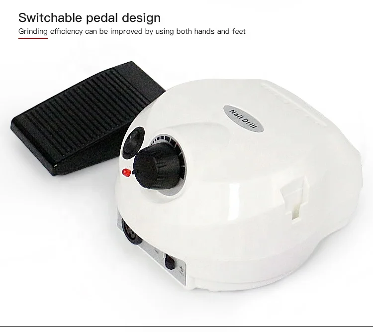 LUGX электрическая перезаряжаемая дрель для ногтей маникюр 35000 об/мин