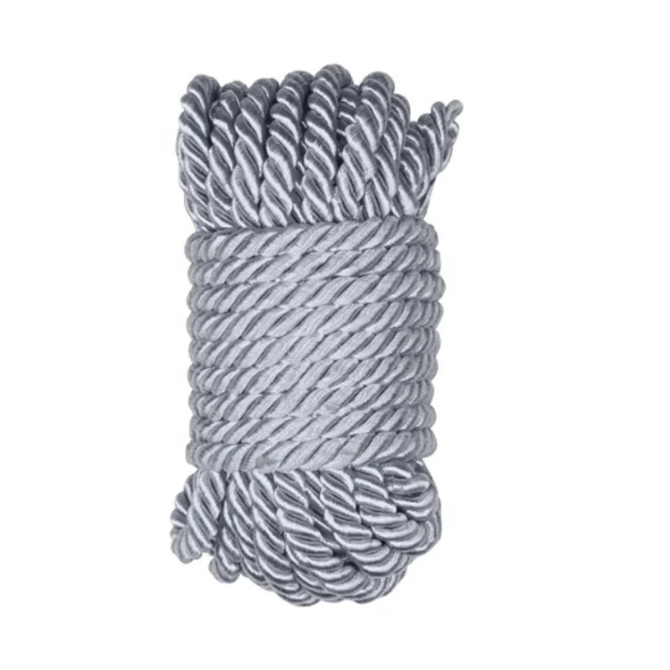 Hot Selling High Quality 10M Satin Silk Rope Bdsm Couple Sexy Body Binding Bondage Rope Adult