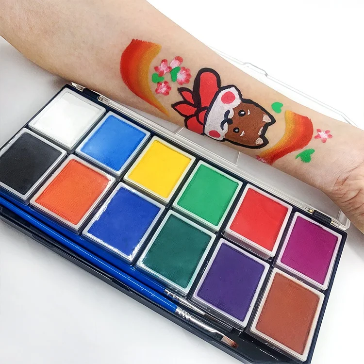 Human body paint water color more pigment face body painting