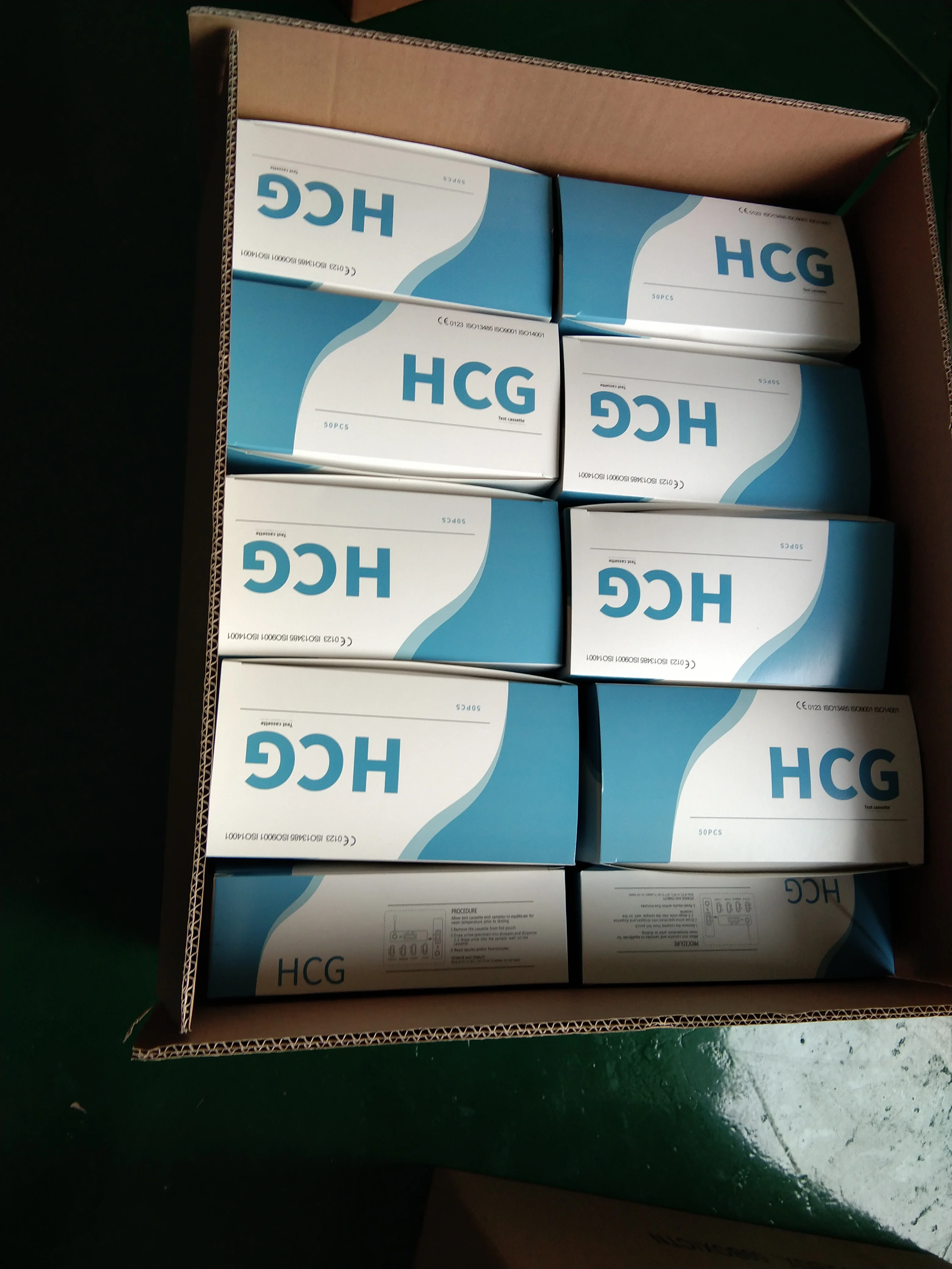 Cassette format and Urine specimen HCG pregnancy test Glob Biotech with lowest price