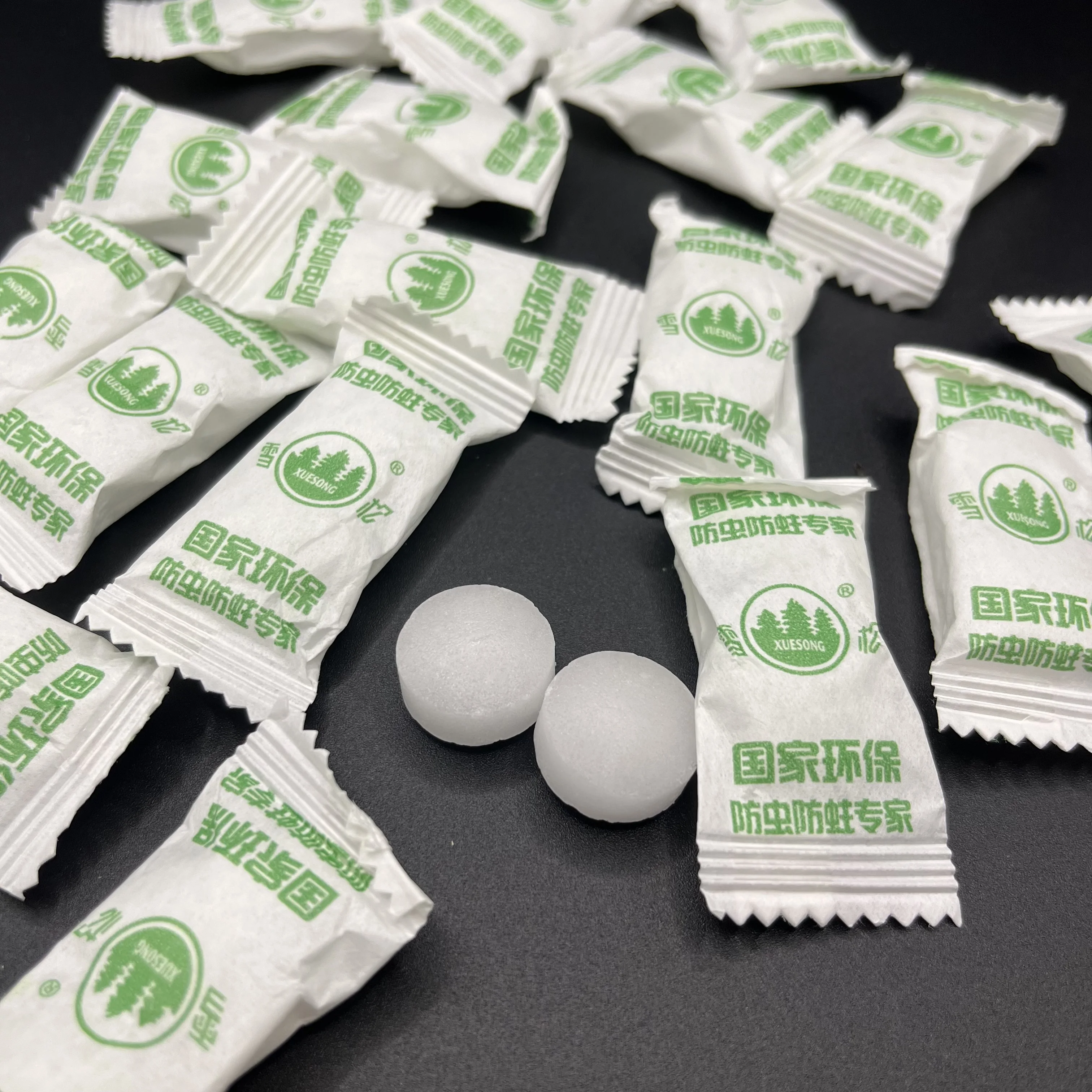 96%purity refined pure white eco-friendly other household chemicals stocked camphor moth balls in bulk