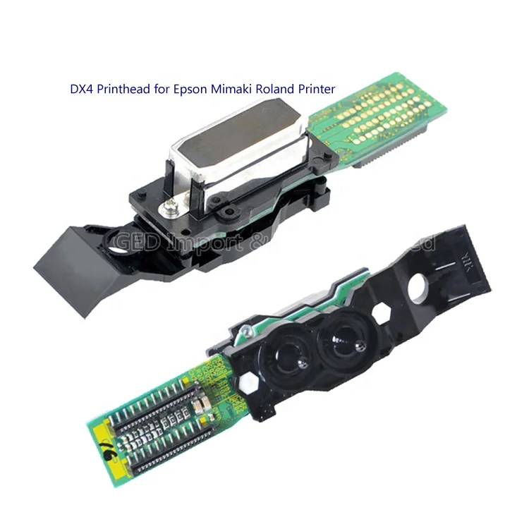 Guangzhou Original DX4 Print Head Water Based Eco Solvent Printhead For Epson Mimaki Roland Mutoh JV4 JV3 SP540i RS-640 Printer