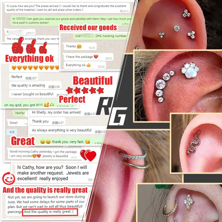 Right Grand ASTM F136 Titanium Tiny Butterfly Ear Stud Cartilage Tragus Helix Earring Piercing Jewelry Minimalist Insect Earring