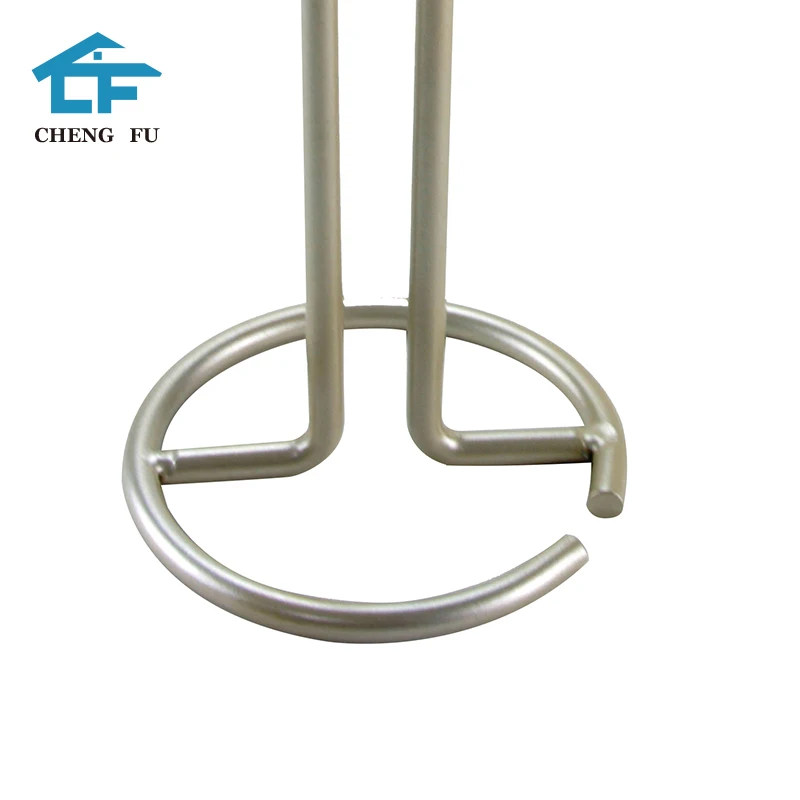 Excellent quality rustic free standing metal kitchen toliet roll paper towel holder tissue paper holder