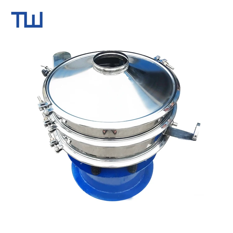 Automated corn starch vibratory separator vibrating sifter vibration machine screen vibrating machine for fine powder