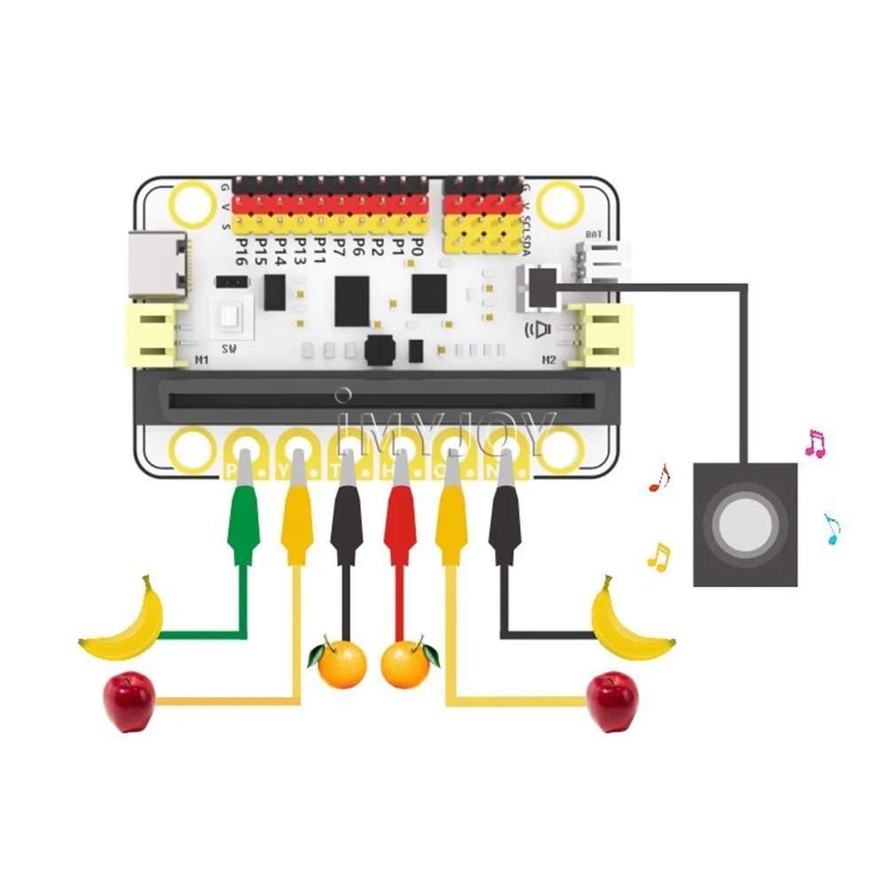 Other musical instruments & accessories piano professional electric puzzle education toy 6 key fruit keyboard piano for kids