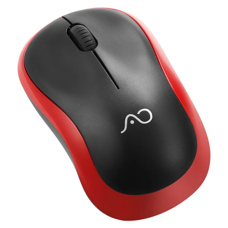 2 4G Optical Computer Mouse Wireless Office Mouse Ergonomic USB Gaming Mouse for Mac Laptop Windows Black Button LED Illuminated