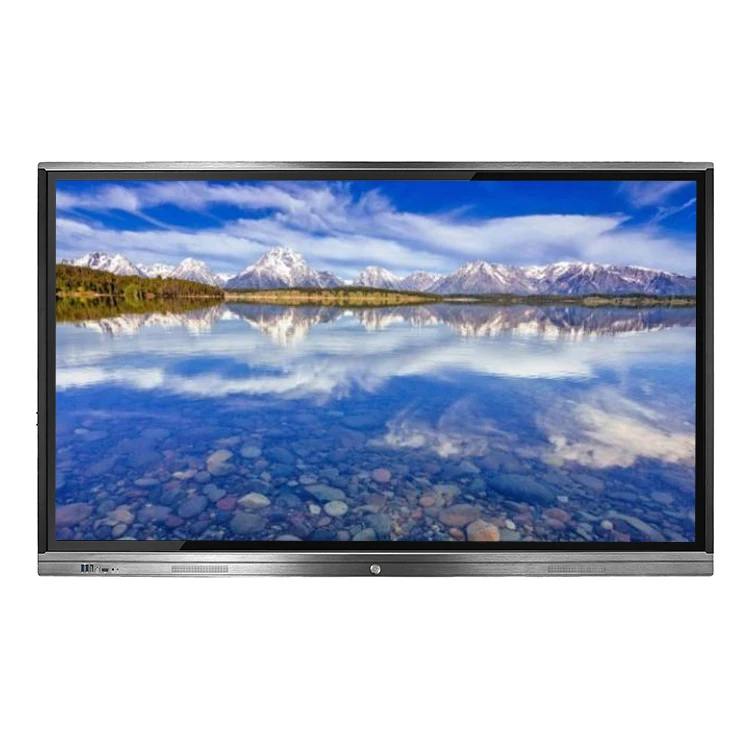 
75 ' portable magnetic writing 20 point touch coaching display whiteboard all in one pc 