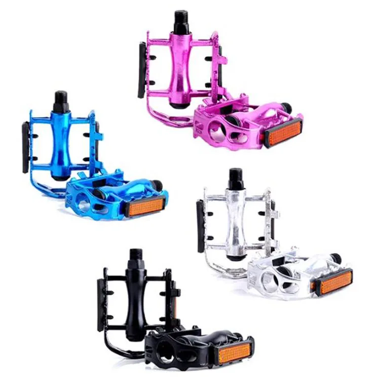 
Mountain bike aluminum alloy pedals Bicycle color pedal anti-slip accessories 