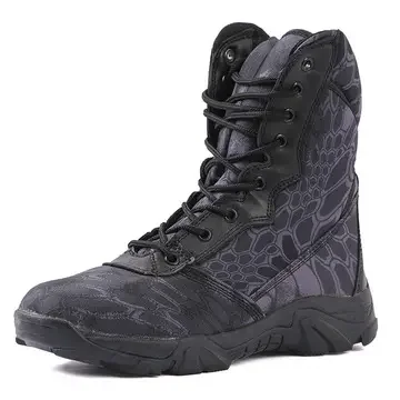 Double Safe Wholesale RTS Camouflage Waterproof Strong Ankle Training Tactical Boots For Men,boot tactical coyote