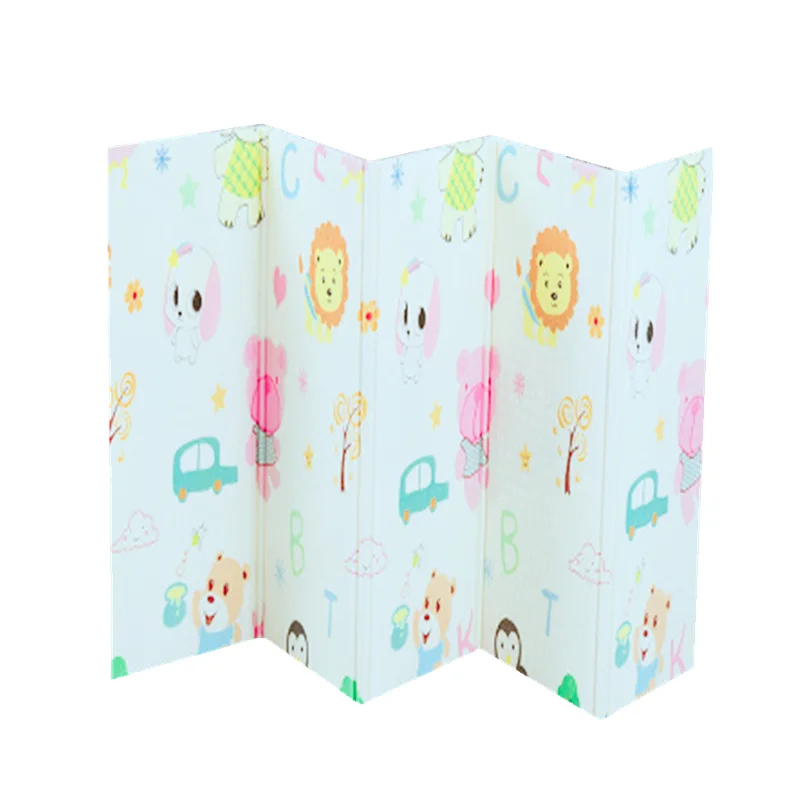 
Non-toxic educational XPE indoor baby crawling play gym nap mat 