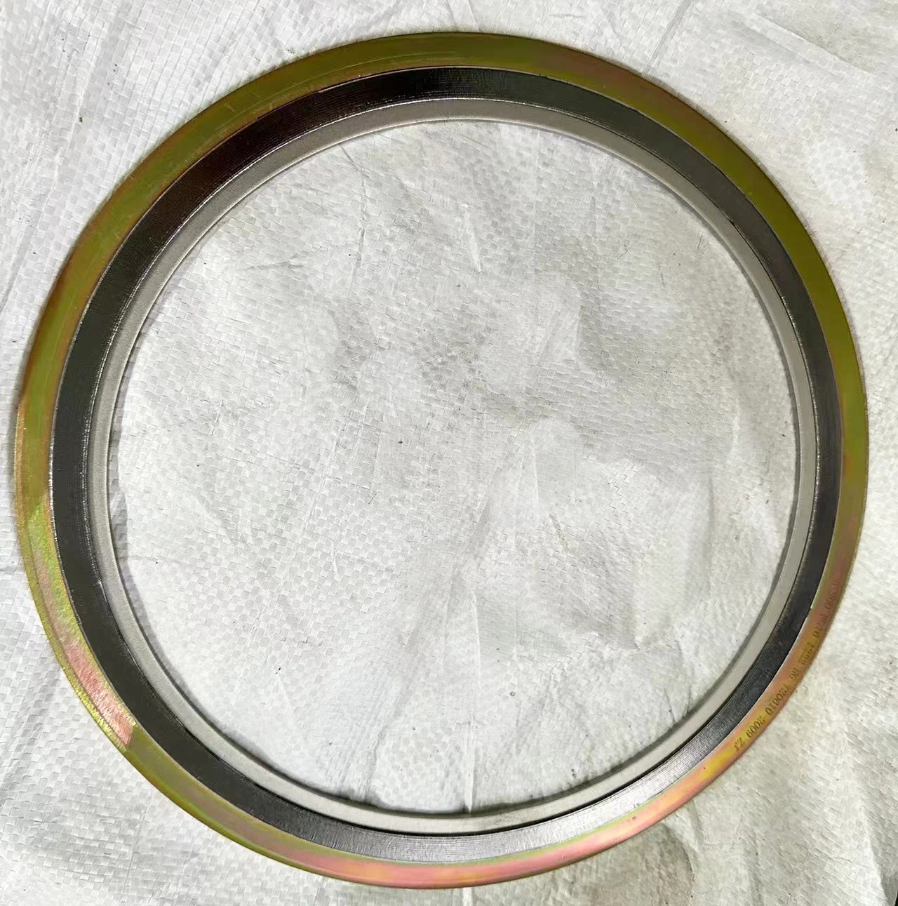 ZHENGJI PACKING SPIRAL WOUND FLANGE GASKET CGI GI 316 304 METAL SPIRAL WINDING GASKET