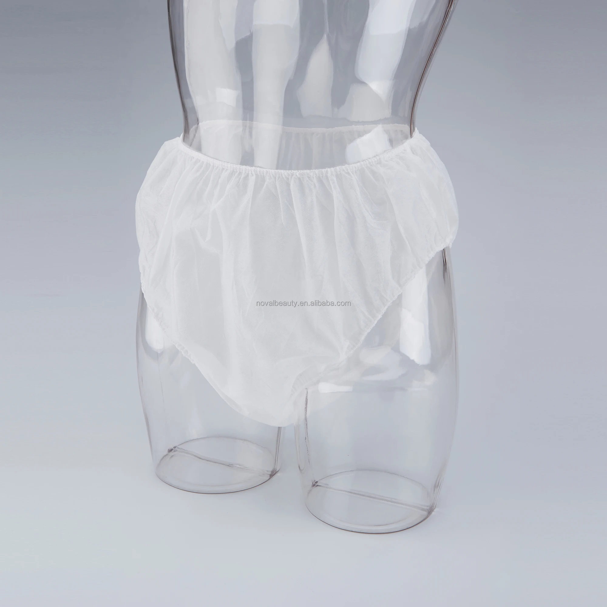 Massage Briefs Disposable Period Panties Non Woven Men Shorts Disposable Pants For Spa Salon