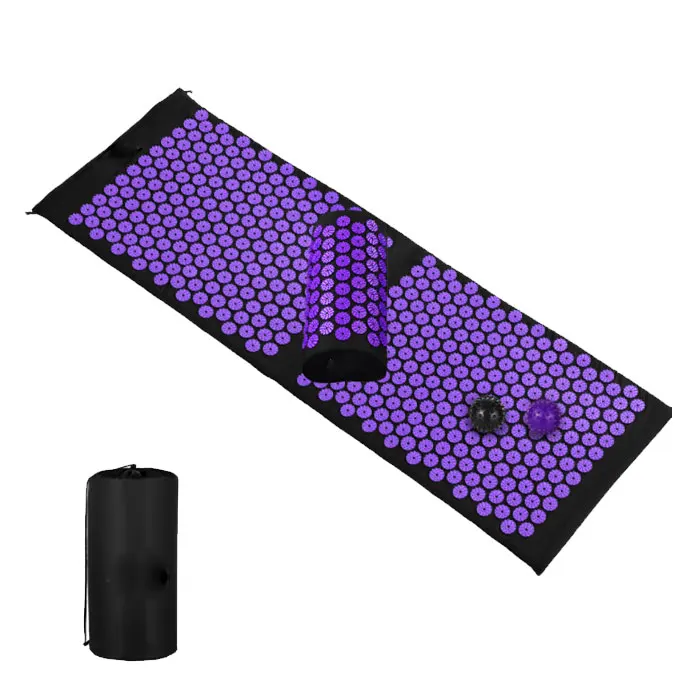 Eco Friendly Natural Gift Back Neck Pain Massage Acupressure Mat and Pillow set